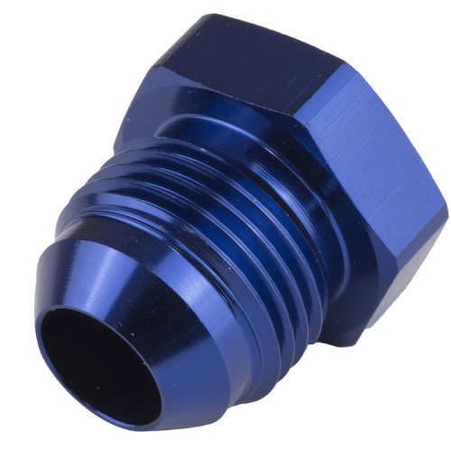 Proflow Adaptor Fitting Plug -08AN, Blue
