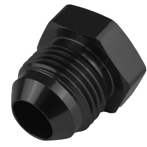 Proflow Adaptor Fitting Plug -10AN, Black