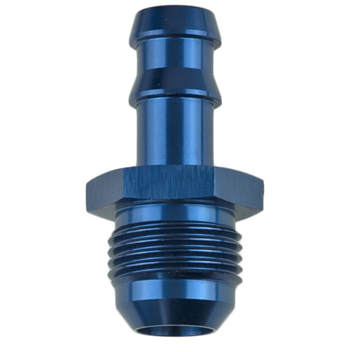 Proflow 8mm Fitting Male Barb To -06AN Adaptor, Blue