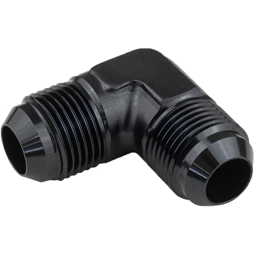 Proflow Flare Union -03AN 90 Degree Union, Black