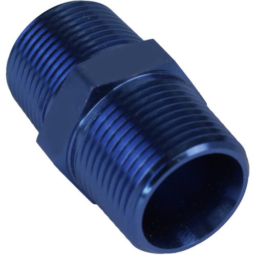 Proflow Fitting Male Pipe To Fitting Male Pipe 1/2in, Blue