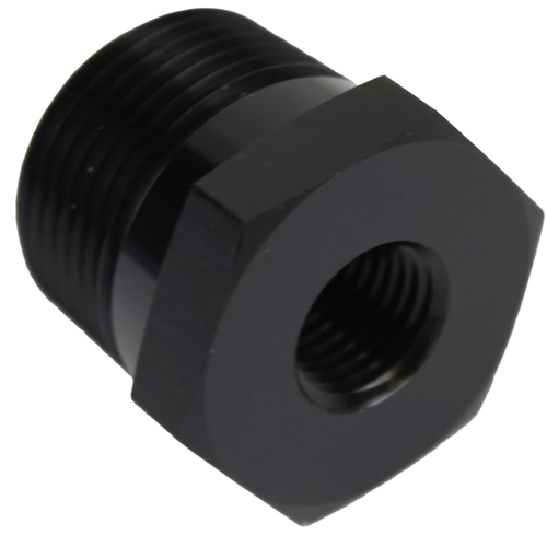 Proflow Fitting NPT Pipe Reducer 3/8in. To 1/8in., Black