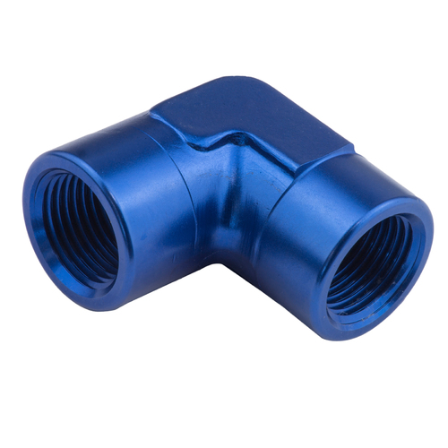 Proflow 90 Degree Coupler Female - Female Elbow 1/8in. NPT, Blue