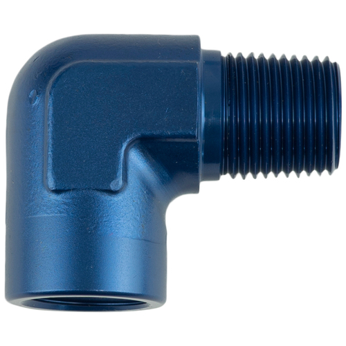 Proflow 90 Degree Coupler Female - Male Elbow 3/8in. NPT, Blue