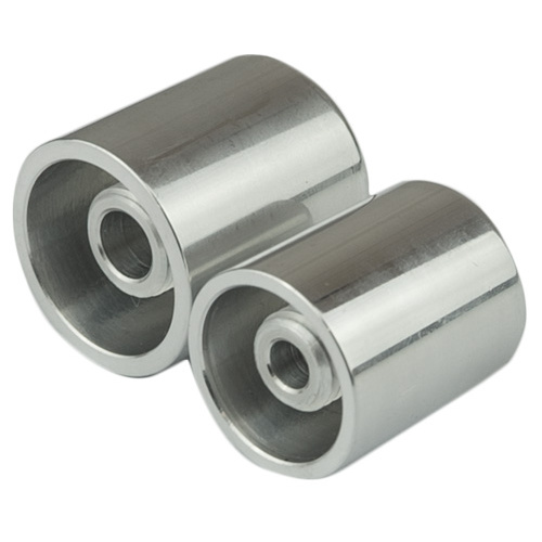Proflow Hose End Air Conditioning 304 Stainless Chrome Charge Port Cap Small