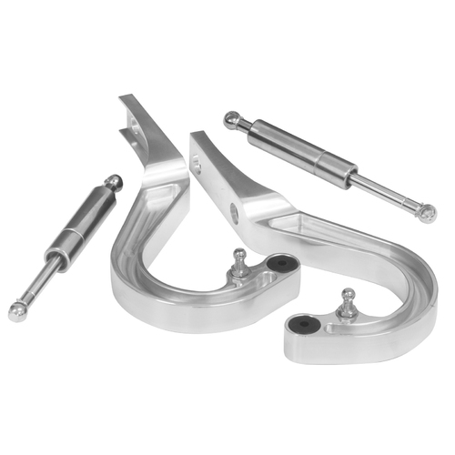 Proflow Boot Hinge Kit, Billet Aluminium Chev Camaro 67-69, Polished