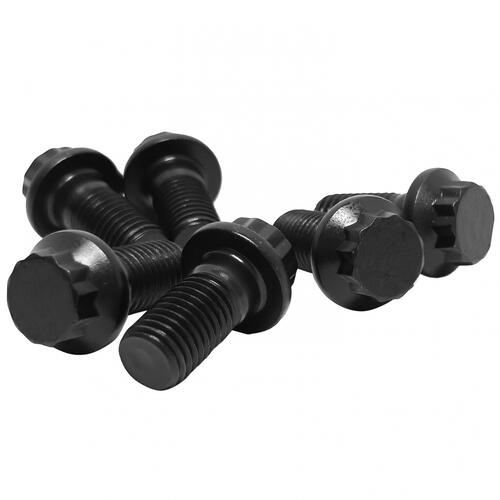 Proflow Bolt Kit, Flywheel, SB Chev, 265-454 & Ford 289-460, Pro Series, 7/16"-20 x 1.00" UHL, 2-piece seal, Set of 6