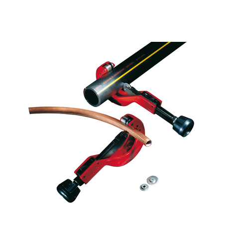 Proflow Tubing Cutter Tool, Red, Hard Lines Fits 6mm to 64 mm Diameter Pipe, Each