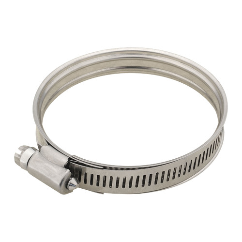 Proflow Dual Bead Hose Clamp, 39-56mm (1.50''-2.20'') Range, Stainless Steel, Each