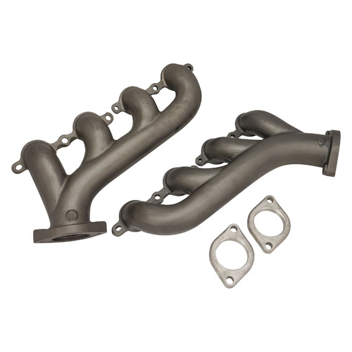 Proflow Exhaust Manifolds, LS, Natural Iron, Raw Casting, Chev ,Holden, LS Series Engines, Pair