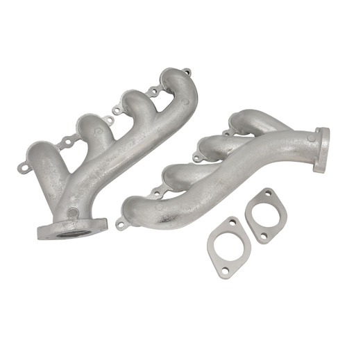 Proflow Exhaust Manifolds, High Silicon Ductile Iron, Ceramic Coating Casting, Chev For Holden, LS Series Engines, Pair