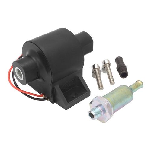 Proflow Fuel Pump, Mighty Flow, Electric, 4 psi, 25 gph Free Flow Rate, 1/8 in. NPT Female Threads Inlet/Outlet