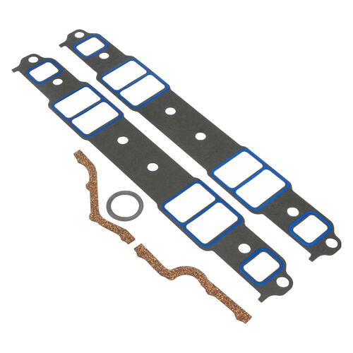 Proflow Intake Manifold Gasket Set, Pro Seal Silicone Bead, 2.21 in. x 1.31 in. Port, .060 in., SB Chev 283 to 400, Set