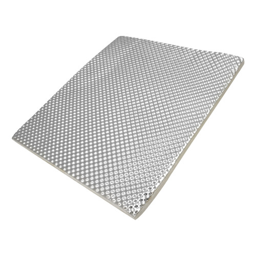 Proflow Aluminium Cool Heat Barrier, 36in. × 47in. Sound Barrier, 1, 500 C, 4.5mm Thick, Self-Adhesive