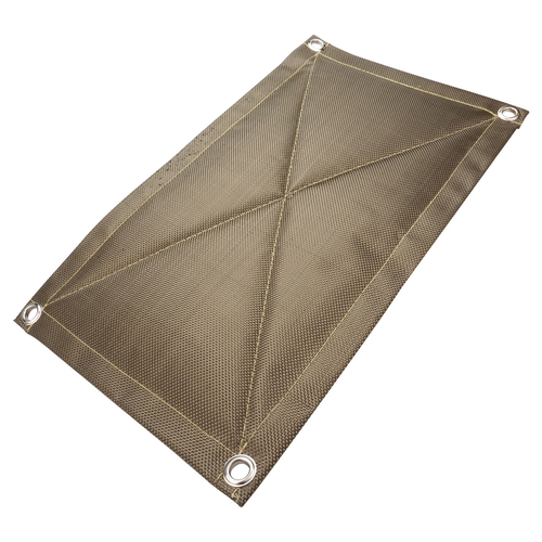 Proflow Heat Shield, Exhaust, 650 Degrees Celsius, Lava Rock, Natrual, 14in. x 24in.