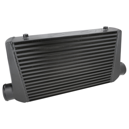 Proflow Intercooler, Bar & Plate, 450 x 300 x 76mm, 3.0'' Outlets, Aluminium, Universal, Black