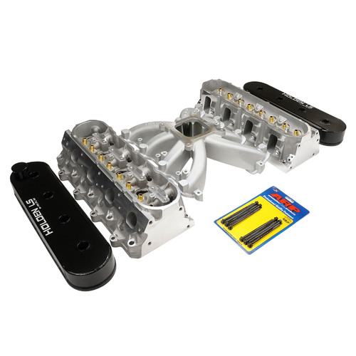 Proflow Cylinder Head Kit, Holden Chevrolet LS3, L98 Heads Bare SuperMax 276 CNC & Intake Kit, Manifold, RPM AirMax Single Plane Aluminium, Kit