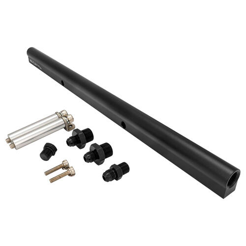 Proflow Intake Manifold Fuel Rail Kit, For Nissan RB25 Inlet Plenum, Aluminium, Black