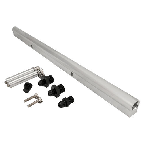 Proflow Intake Manifold Fuel Rail Kit, For Nissan RB30 Inlet Plenum, Aluminium, Silver