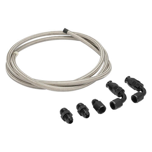 Proflow Power Steering Hose Kit, Suits Ford XA XB XC XD XE XF  Power Steering Box Inc Fittings For Male and Female 5/8-16 Thread Pumps, Inc Hose, Kit