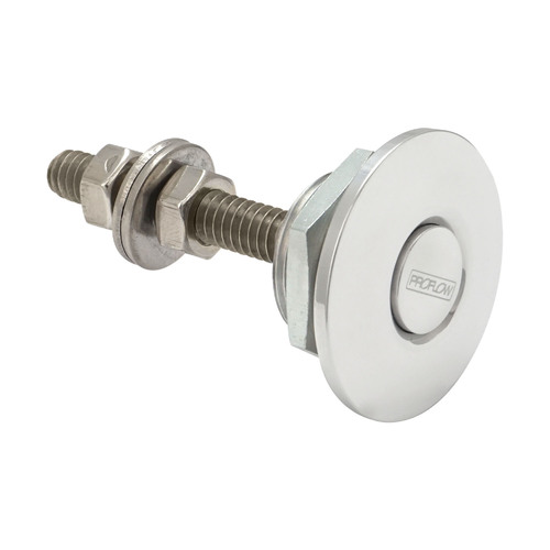 Proflow Quick Release Pro Latch 31.5mm Mini Fastener, Billet Aluminium, Polished, Kit