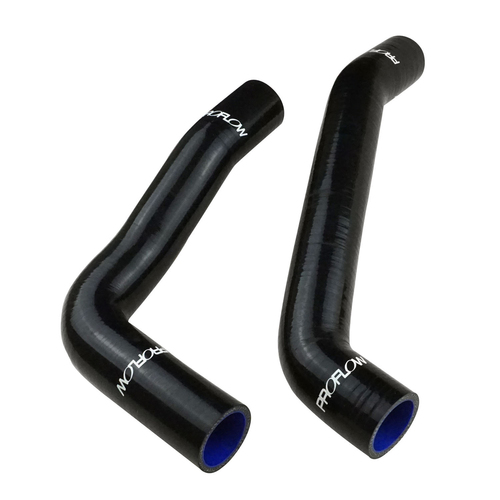 Proflow Radiator Hose Kit, Silicone, Black, For Holden V8 253 308 HQ HJ HX HZ