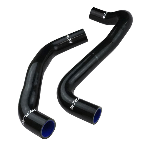 Proflow Radiator Hose Kit, Silicone, Black, 5mm wall, 4 ply, For Holden Commodore VE VZ LS2 LS3 Same as CH4127, CH4128, Kit