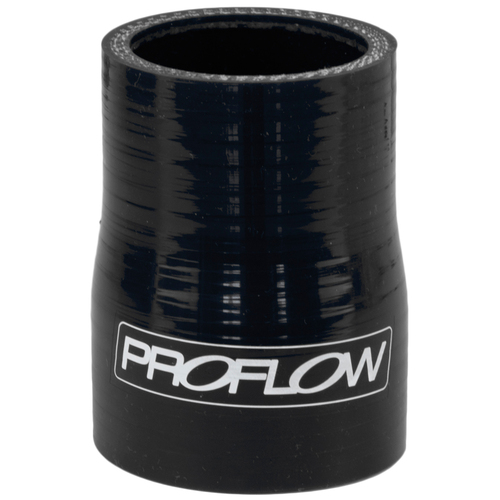 Proflow Hose Tubing Air intake, Silicone, Reducer, 1.50in. - 2.00in. Straight, Black