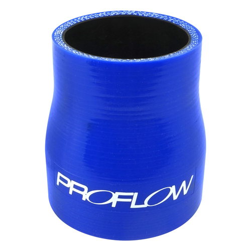 Proflow Hose Tubing Air intake, Silicone, Reducer, 1.75in. - 2.00in. Straight, Blue
