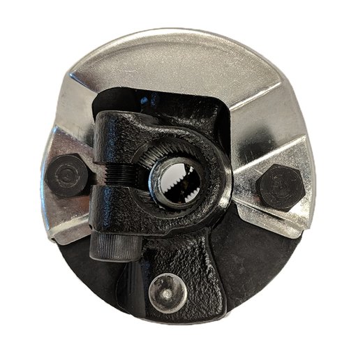 Proflow Steering Rag Joint, Steel, Natural 3/4in. -36 Spline x 1in. Dd