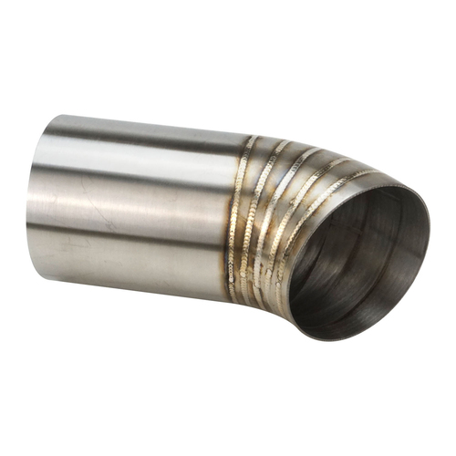 Proflow Pie Cut Welded 304 Stainless Steel, Turbo Dump Pipe Tip, 3.5 in. .45 deg