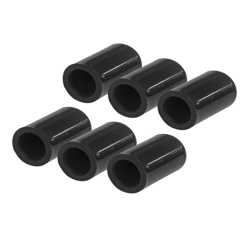 Proflow Silicone Vacuum Port Block Off 16mm x 6pcs Black