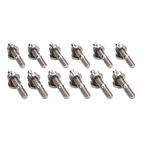 Proflow Exhaust Manifold Stud Kit, Titanium, GM, LS1/LS2/LS3/LSA, For Holden Commodore, M8x1.25