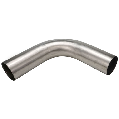 Proflow Titanium Tubing, Mandrel-Bend, 2.50 in., 1.2mm Wall, 90 Deg, 152x152mm