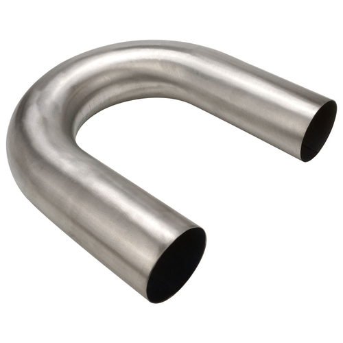 Proflow Titanium Tubing, Mandrel-Bend, 3.00 in., 1.2mm Wall, 180 Deg, 152x152mm