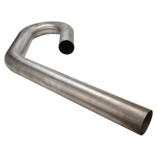Proflow Titanium Tubing, Titanium, U-J Mandrel Bend, 2.00 in, 1.2mm Wall, 45/180 Deg