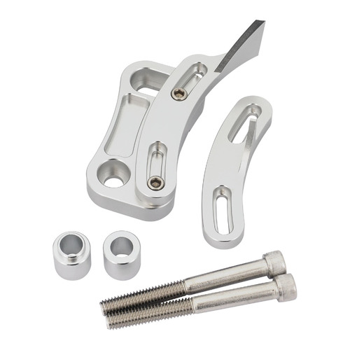 Proflow Timing Pointer, Billet Aluminium, Polished, Adjustable, For Ford Small Block, 11 O'clock Position