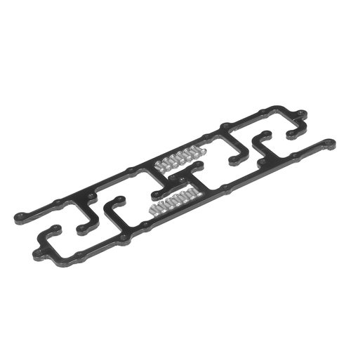 Proflow Ignition Coil Mounts, LS, Billet Aluminium, Black Anodised