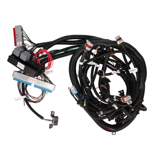 Proflow Wiring Harness, LS, T56 Manual Transmission, Drive-By-Cable, 3-pin MAFS, LS1 O2 Sensors, EV1 Injectors, Each