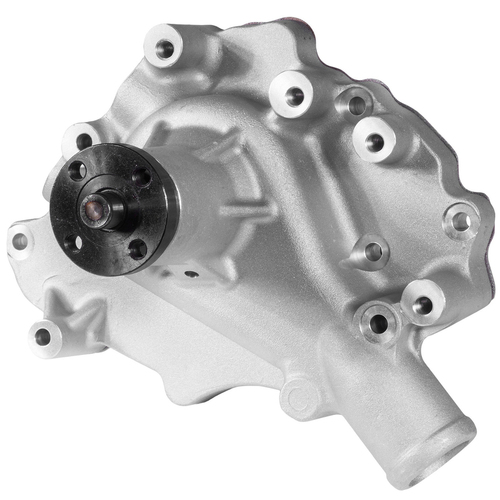 Proflow Water Pump, Cast Aluminium Ultra Cool, SB Ford 289-351 Windsor, Left Hand Inlet, Satin Finish, Each 