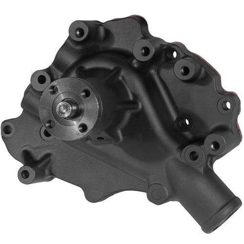 Proflow Water Pump, Cast Aluminium Ultra Cool, SB Ford 289-351 Windsor, Left Hand Inlet, Black Finish, Each 