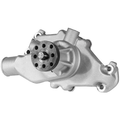 Proflow Water Pump, Cast Aluminium Ultra Cool, SB Chev, Short Style, Satin Finish, Each