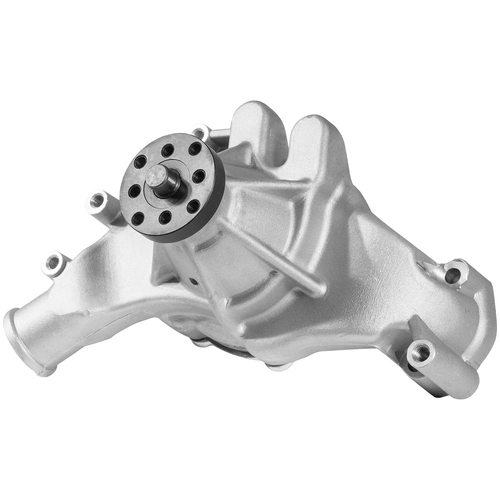 Proflow Replacement Water Pump, Cast Aluminium Ultra Cool, BB Chev, Long Style, Satin Finish, Each
