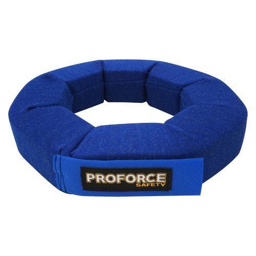 Proforce SFI Helmet Support,Neck Brace Collar, 360 Degree Style, Large, Blue, Each