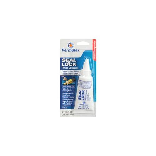 Permatex Thread Sealant, Compound, Squeeze Tube, 36 ml, Each