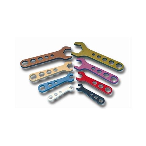 Powerhouse AN Wrench Set, Aluminum, -6 AN, -8 AN, -10 AN, -12 AN, Anodized, Set of 4