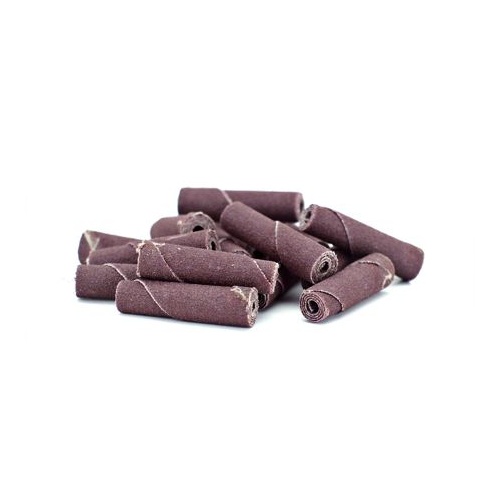Powerhouse Cartridge Rolls, 40 Grit, Straight, 3/8 in. Dia, Mandrel Hole, Set of 50
