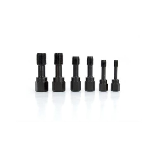 Powerhouse Taps, Thread Restorer, Steel, Black Oxide, SAE Sizes, Set of 6