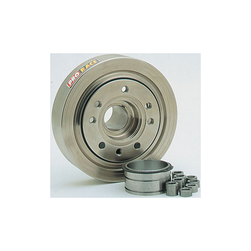 Pro Race Harmonic Damper, Pro-Racer, Ext., 6.61 x 1.54 x 3, For Ford SB V8 - 5.0L/302 1981 & later only (50 oz.in), Each