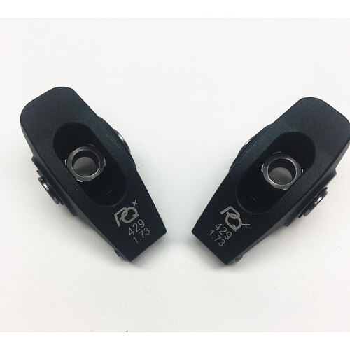PRW Rocker Arms, Platinium Pro, Super Duty, Stud Mount, Full Roller, Aluminium, Black Anodised, 1.73 Ratio, 7/16 in. Stud, For Ford Boss 351C-M, Each